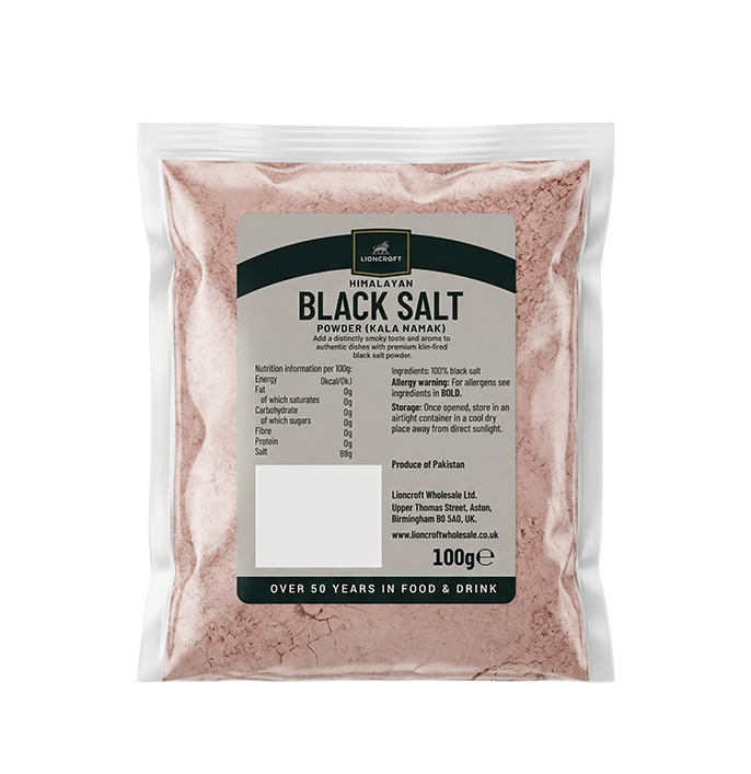 Black Rock Salt Powder